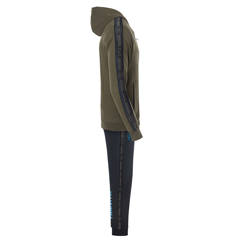 Tuta Interlock con Cappuccio Olive Night 2024/2025
