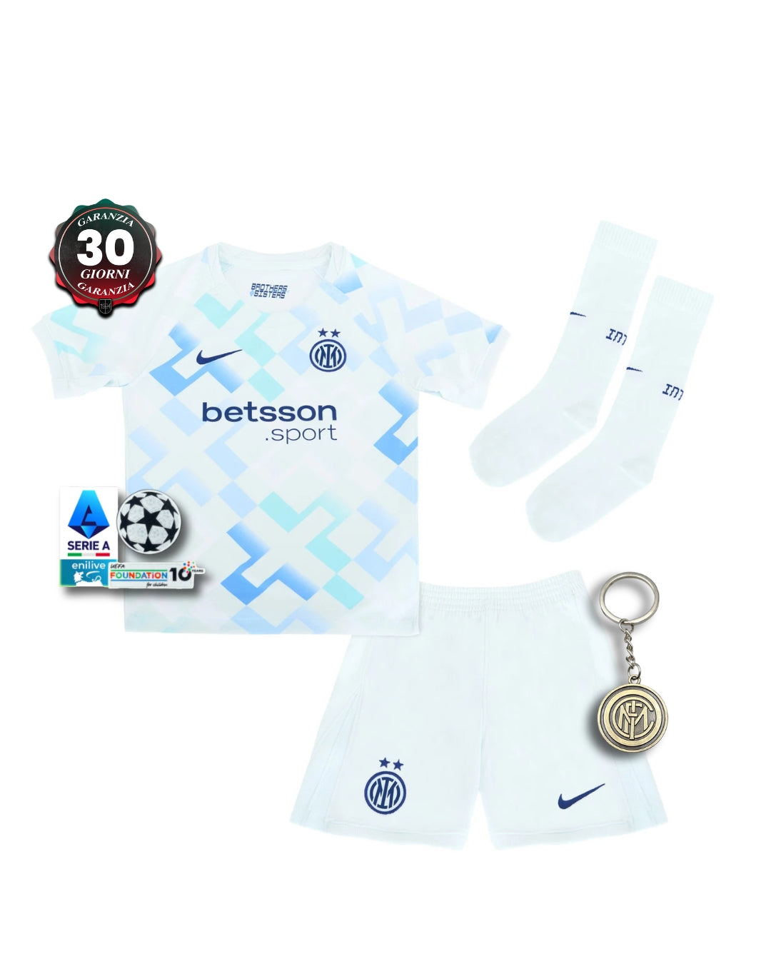 Kit Bambino Con Calzettoni Away 25/26