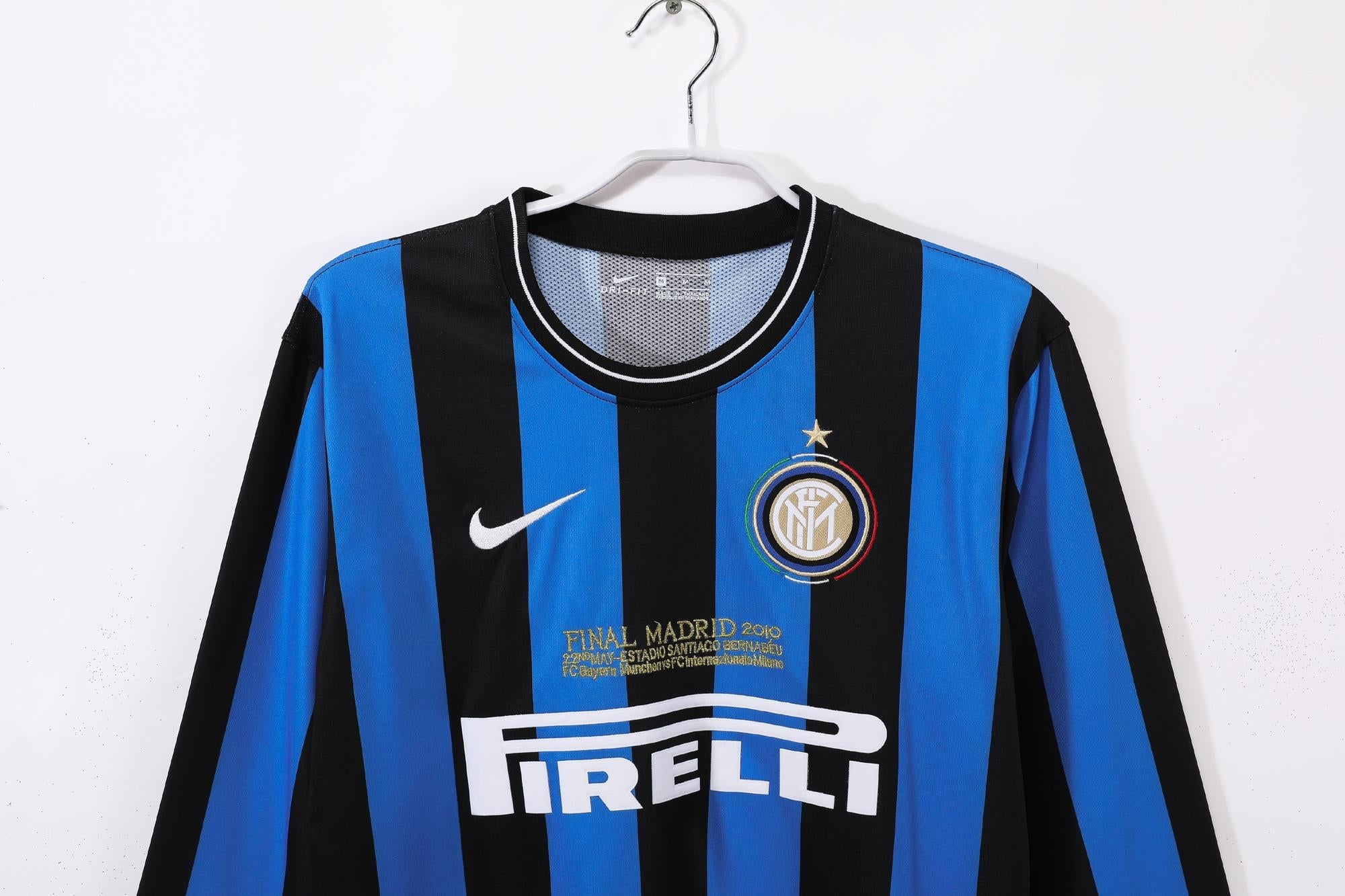 Maglia Home Retro Final UCL Manica Larga 2009/2010