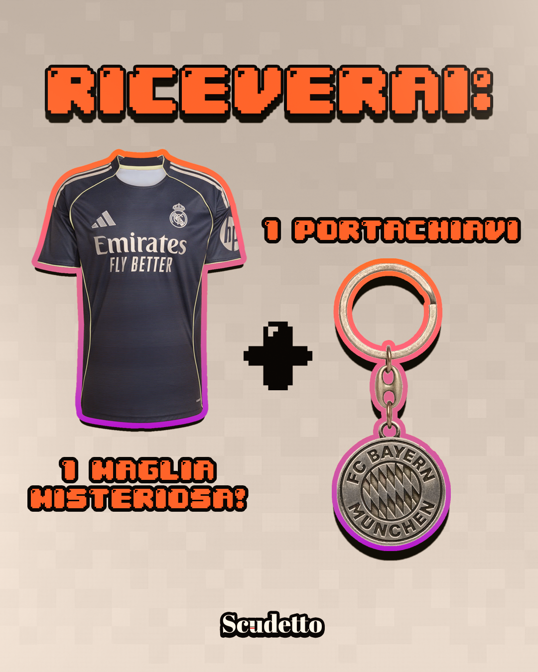 🎁❓Maglia Misteriosa Versione Retro 🎁❓